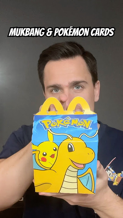 ASMR Pokémon Happy Meal