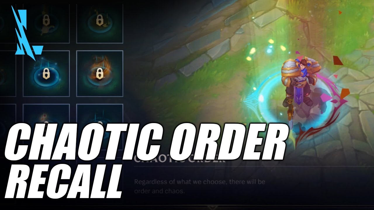Wild Rift Chaotic Order Recall & Bauble YouTube