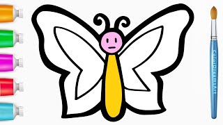 How to Draw a Butterfly | Easy Step by Step Tutorial