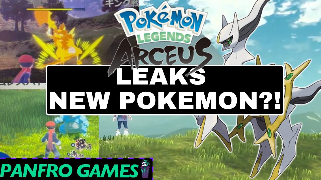 Pokemon Legends: Arceus Leaks + New Pokemon Rumors?!
