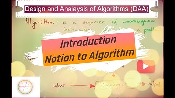 Design and Analysis of Algorithms (DAA) Introduction CS8451