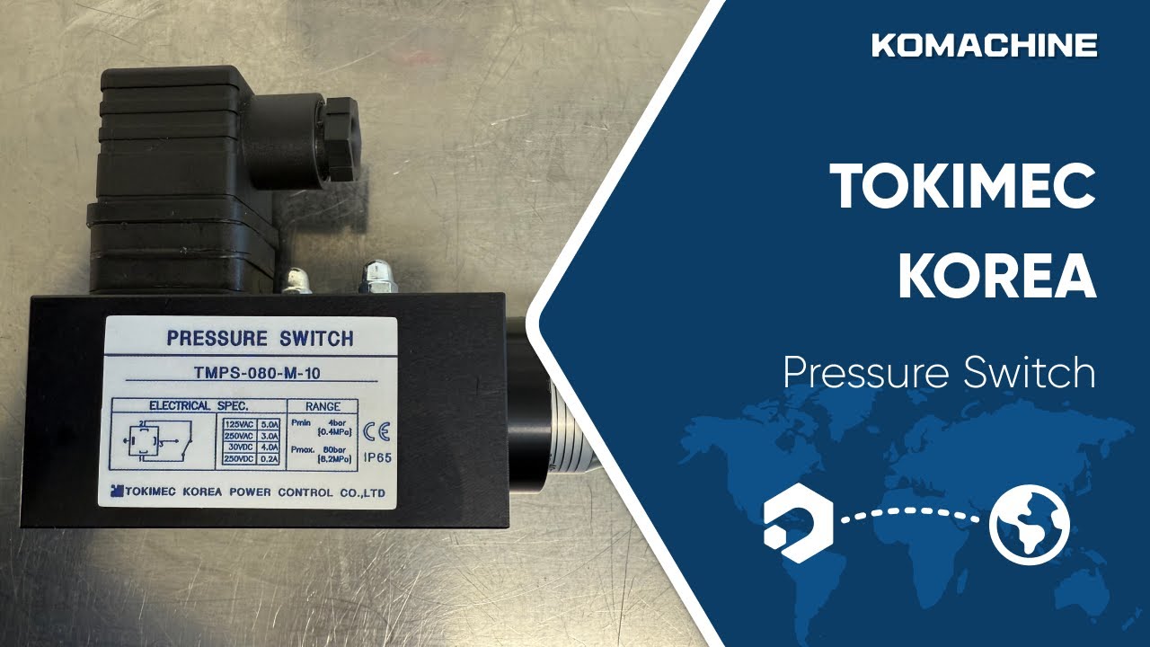 TOKIMEC KOREA / Pressure Switch (TMPS-080-M-10) / INV-06866 - YouTube