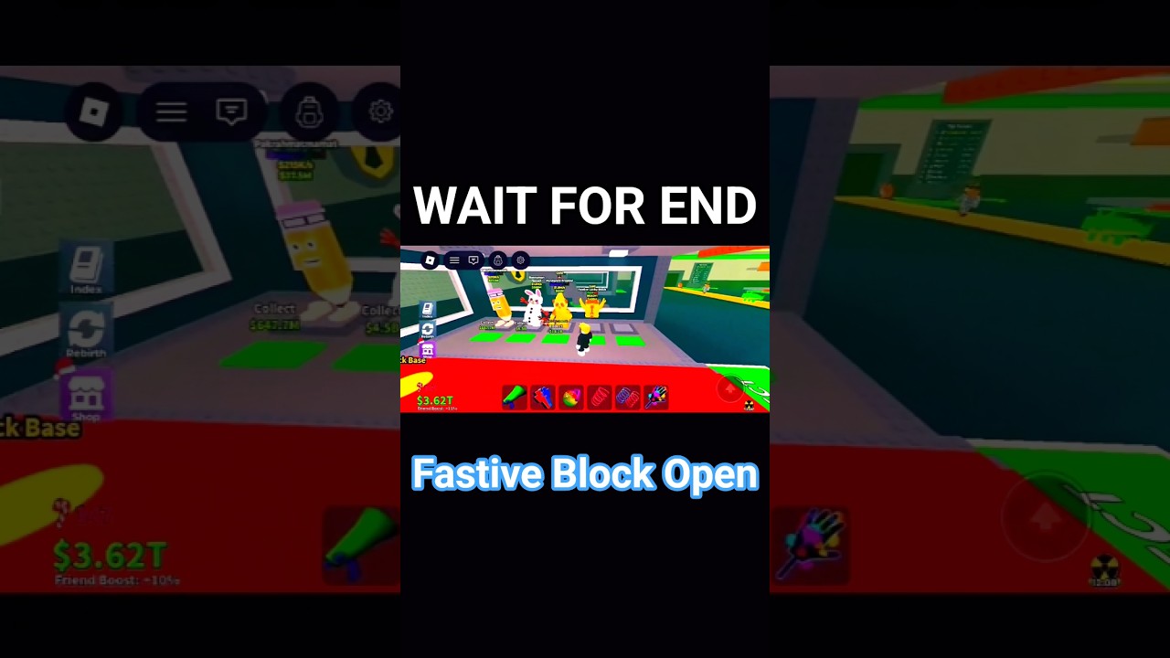 Festive Lucky Block Opening | Steal a Brainrot 