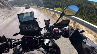 Alpine Loop Motorcycle Ride, Fall Colors