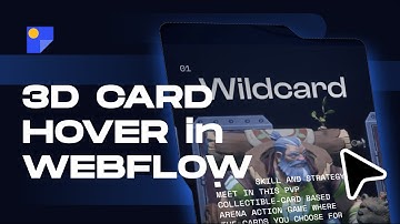 Amazing 3D Card Hover Animation in Webflow | Easy Builds