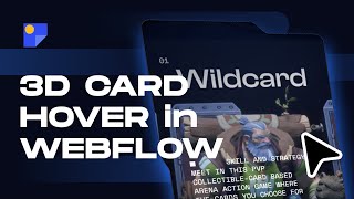 Amazing 3D Card Hover Animation in Webflow | Easy Builds