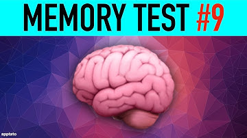 MEMORY TEST GAME #9 | Memorize 5 Pictures & Answer 5 Questions | Brain Training Memory Test Games