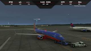 Flight Simulator 2023 | Cloudy Takeoff out of Jackson, MS (KJAN) | Luvcars 5 | Southwest Airlines