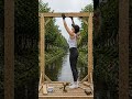 I Turned A Dirty Canal Into A PARADISE! ✨🐶 #shorts #diy #outdoordecor #diyprojects #ecofriendly