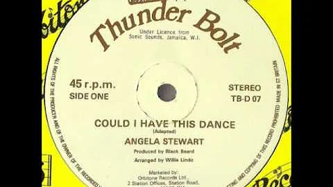 Angela Stewart - Could I Have This Dance - Reggae