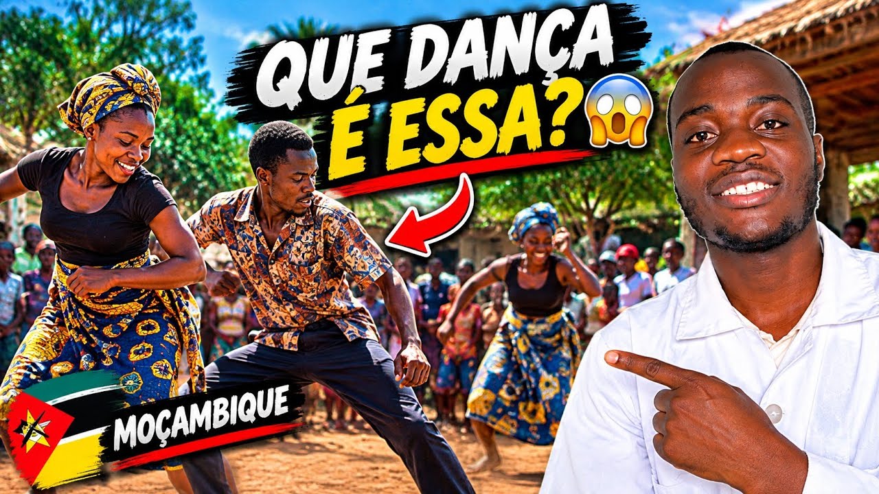 A DANÇA TRADICIONAL DE MOÇAMBIQUE QUE DEIXOU TODO MUNDO SURPRESO!