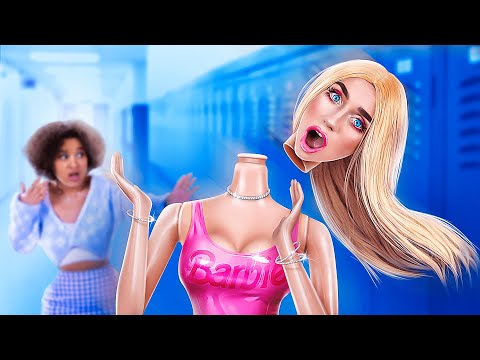 Gerçek Hayatta Barbie vs Okul Kraliçesi! Üniversitede Nasıl Popüler Olunur!