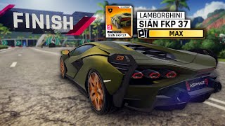 ASPHALT 9 | MAX Lamborghini Sian FKP 37 Test Drive in MP