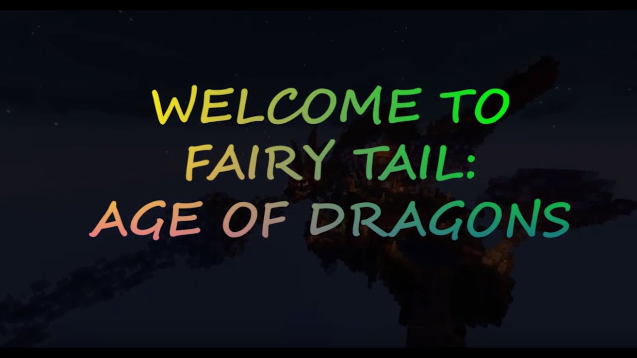 Minecraft Official Fairy Tail: Age of Dragons Trailer