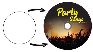 How to make cd cover design 2021 | CorelDraw Tutorial in hindi