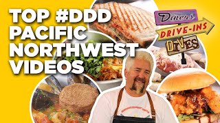 Top #DDD Pacific Northwest Videos with Guy Fieri | Diners, Drive-Ins and Dives | Food Network