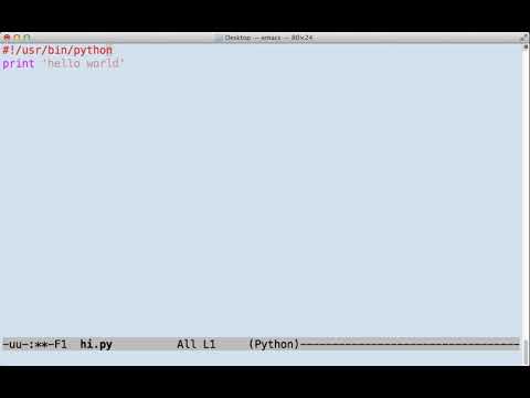 Running simple python file from command line - 2 methods