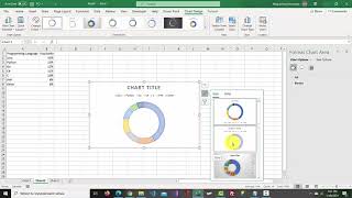 Famous Excel Tips and Tricks #44 How to Create Doughnut Chart Profile
