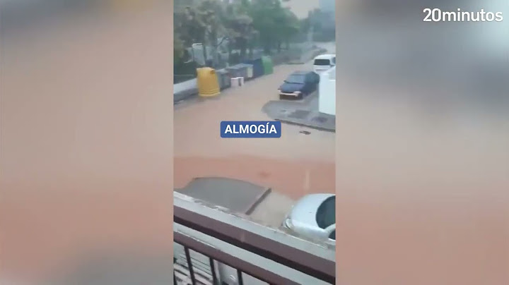 DANA EN MÁLAGA  impactantes imágenes de lluvias e inundaciones