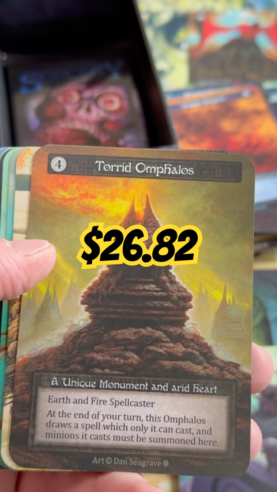 Sorcery Gothic Torrid Omphalos Booster Pack Opening (with prices
