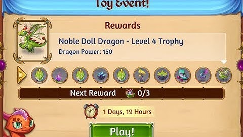 Merge Dragons Toy Event for Nobel Doll Dragon Part 1