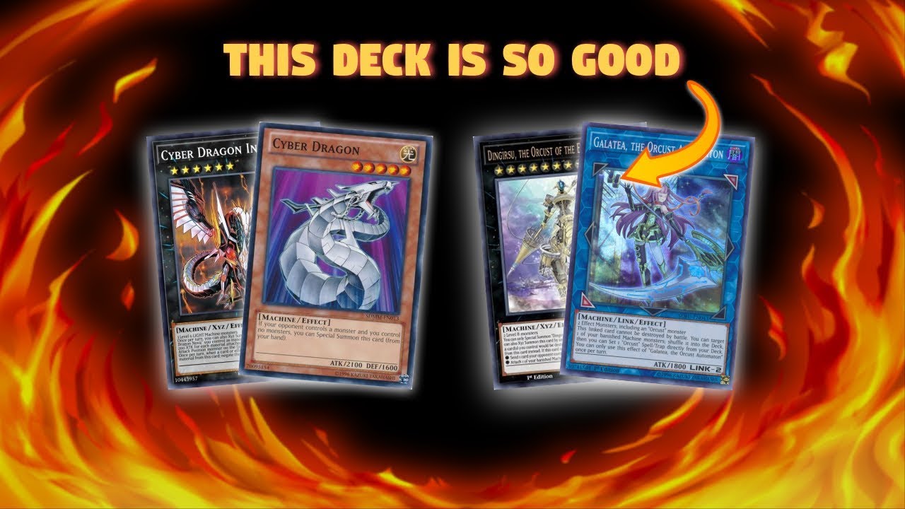 THIS DECK IS INSANE! Cyber Dragon Orcust Deck Profile! | September 2019