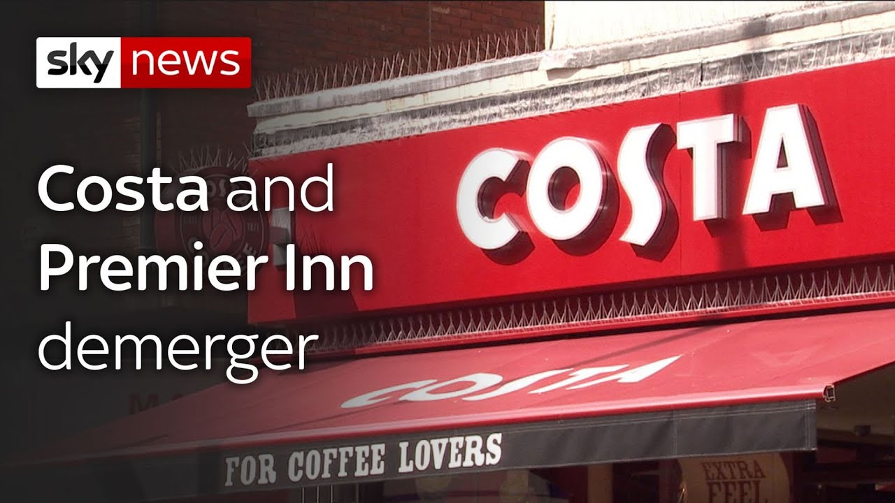 Whitbread to spin off Costa Coffee from its other interests to please investors.