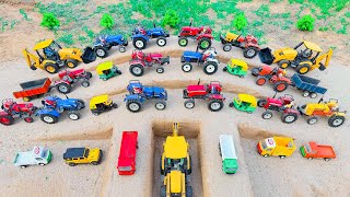 gadi Mini tractor trolley parking video | jcb tractor video | jcb cartoon | gadi wala screenshot 4