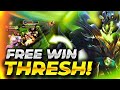 BELEŞ WİN TAKTİĞİ! THRESHLE KONTROL SENDE / WILD RIFT THRESH GAMEPLAY