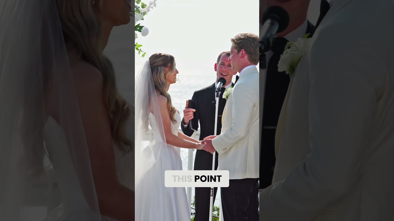 Owe from the wedding ceremony. Laguna beach, CA