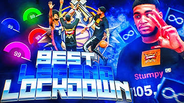 LEGEND 99 ovr REBOUNDING WING BADGES & ANIMATIONS in NBA 2K20!