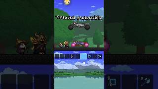 COMO FAZER uma MOTO no #terraria #build #building