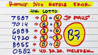 PREDIKSI HK LOTTO HARI INI 19 JULI 2025 | BOCORAN HONGKONG MALAM INI | RUMUS KEPALA EKOR JITU