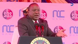 "Sonko Jamani tutanza kusafisha sewage ya Gikomba lini?" Uhuru lashes out at Governor Sonko