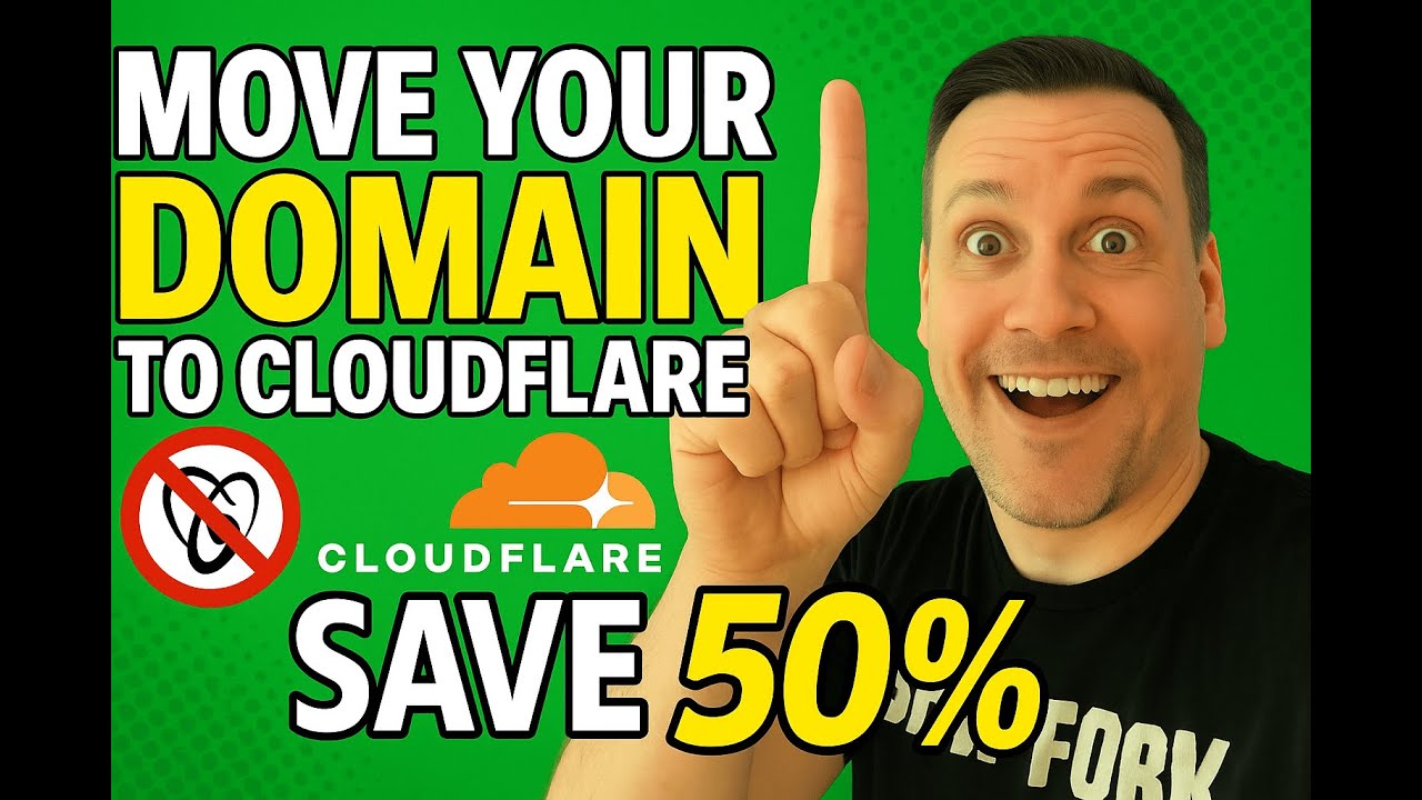 How to Move Your Domains from GoDaddy to Cloudflare (Save 50% Instantly!)