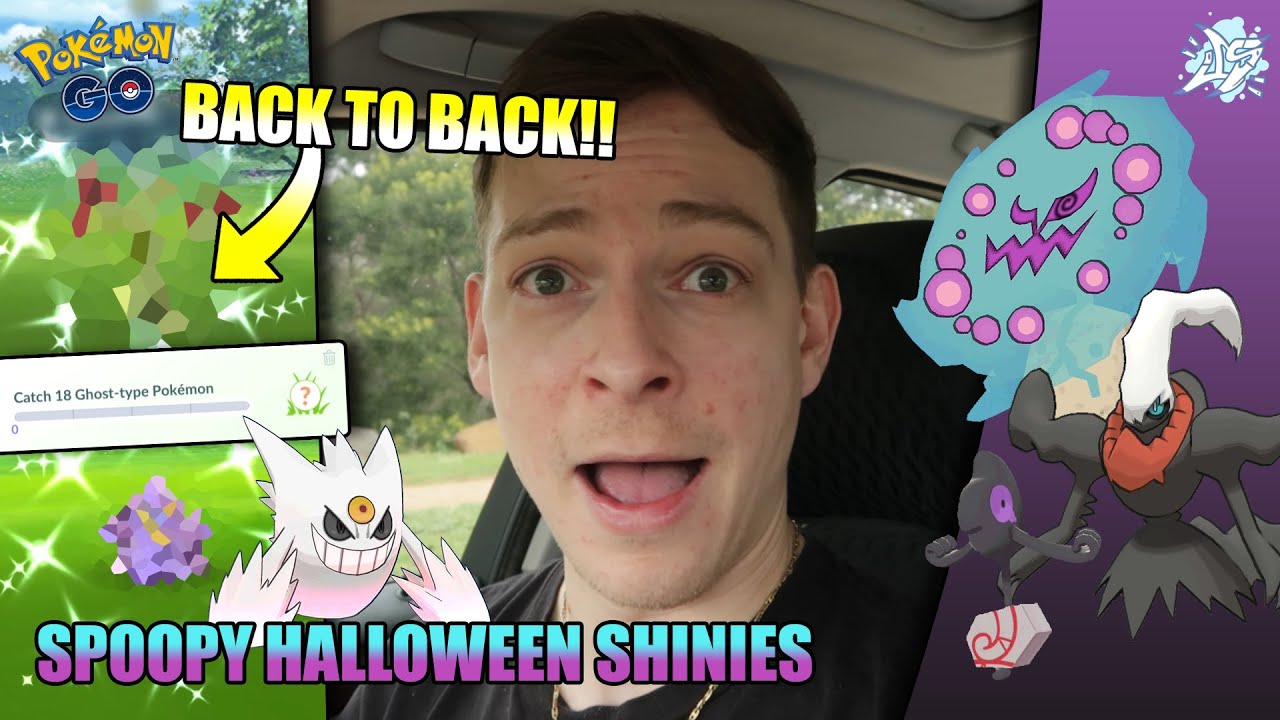 SPOOPY SHINY GHOST HUNTING!! | Pokémon Go Halloween Event
