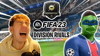 MBAPPES A TURTLE (FIFA 23 Division Rivals Funny Moments & Fails)