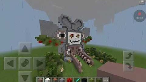 Undertale Omega Flowey Build Minecraft pocket edition.