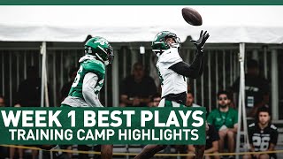 🚨 ALL THE BEST PLAYS FROM WEEK 1 OF TRAINING CAMP 🚨 | The New York Jets | NFL