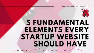 5 Fundamental Elements Your Website Should Have