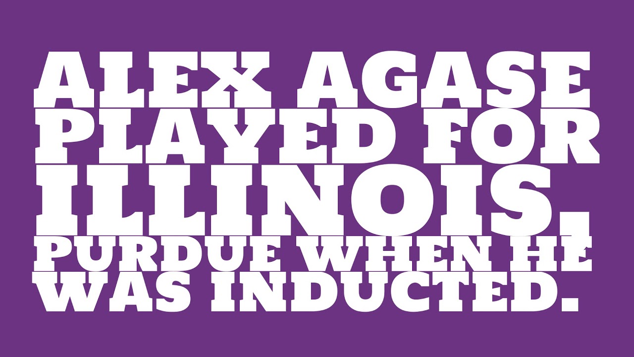 Who did Alex Agase play for?