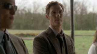 True Detective - Rust talks about Religion ('What's the IQ of these people?')  {Full Scene}  [HD]