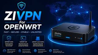 NEWS Tools ZIVPN For OPENWRT #openwrt #stbopenwrt #internetmurah #hpopenwrt #modem