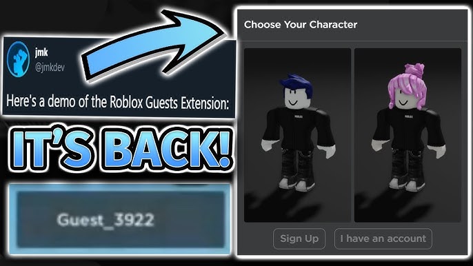 Petition · Bring Roblox guests back! ·