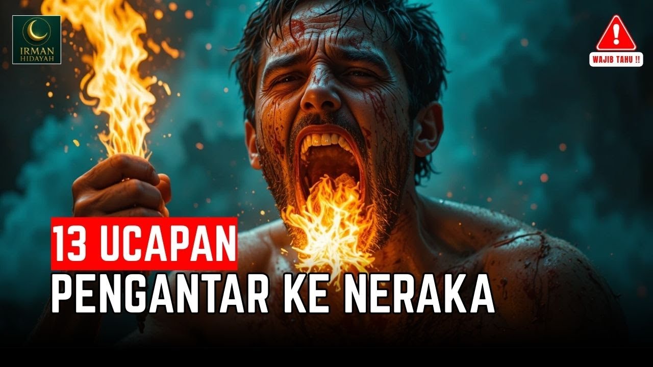 HATI HATI‼️ 13 Ucapan Sepele Ini Bisa Menyeret ke Neraka Tanpa Disadari