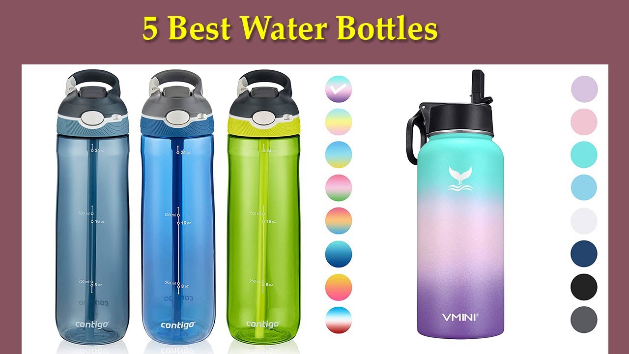 ✅Water Bottles: 5 Best Water Bottles