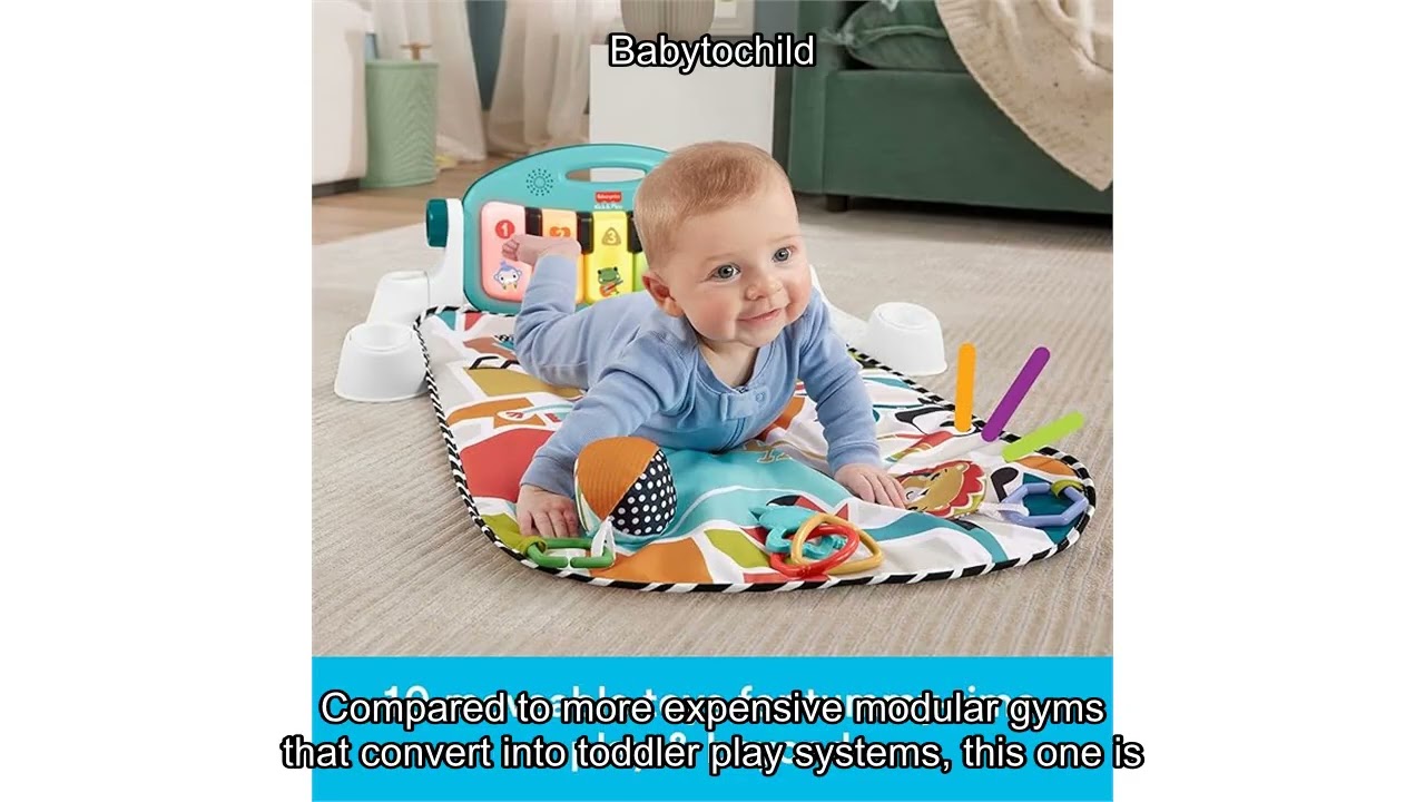 Отзывы о конструкторе Fisher-Price Glow and Grow Kick & Play Piano Gym: родители беспокоятся о сл...