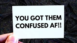 You're a WALKING PARADOX! People CONFUSED AF! Saying ur a M_ _ _!! 😱