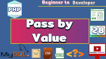 Pass by value | Examples | PHP Tutorials for beginners -  28 | HINDI