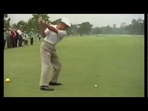 Ben Hogan 1965 Shell Swing Compilation - Regular speed and Slow Motion Training Guide